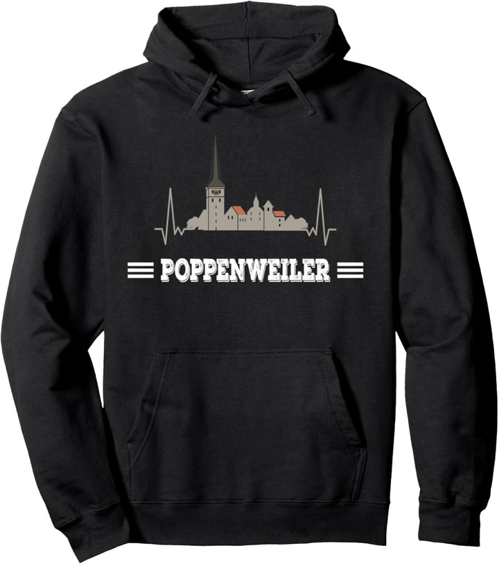 Mein Herz schlägt für Poppenweiler Pullover Hoodie