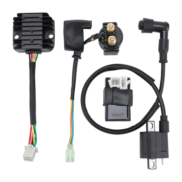 GOOFIT Zündspule CDI Regler Rectifier Relay Kit Ersatz für 150cc 200cc 250cc Chinesisch ATV