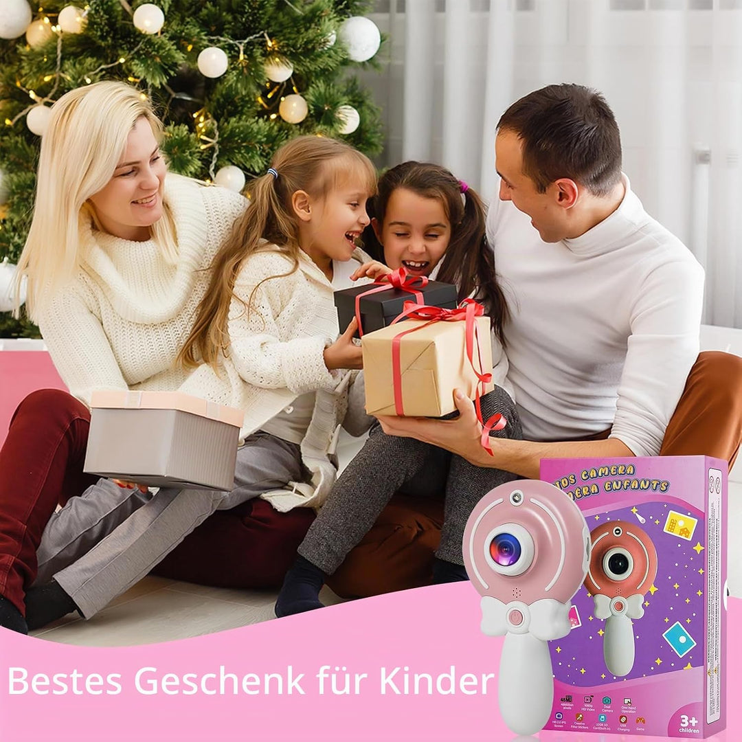 Princess Magic Wand Kamera für Mädchen Alter 3-12 | Kinder Digitalkamera mit 48MP Foto &amp; 1080P Video