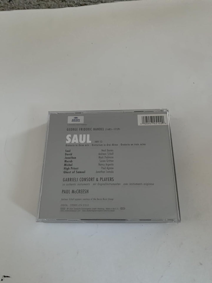 Saul (Ga), Audio-CD