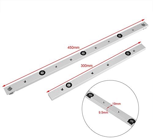 Gehrungsstab, 300 mm/450 mm, verstellbare T-förmige Gehrungsstab, Gehrungsstab aus Aluminiumlegierun