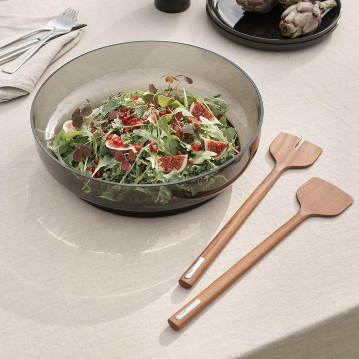 Stelton Servierschale, klasisch und modern, rauchig, Ø30cm 3 Grau, 3 Grau