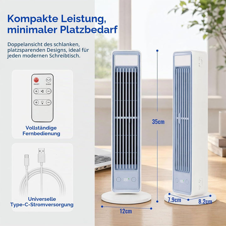 BreezaMax Air Kühlkönig, Airzuma Portable, Polar Breeze–BreezaMax Mini Cooling Ace, Leise &amp; Energiee