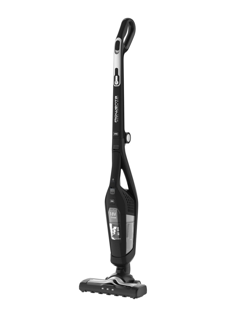 Rowenta RH6735WH Dual Force 2in1, kabelloser Stabstaubsauger, Schwarz Dual Force 2in1 schwarz, Dual