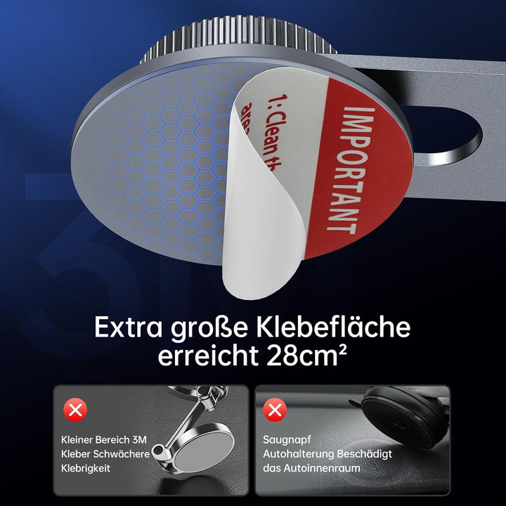SYNCWIRE Handyhalterung Auto für MagSafe, Magnetische Handyhalter Auto, Kompatibel mit Armaturenbret