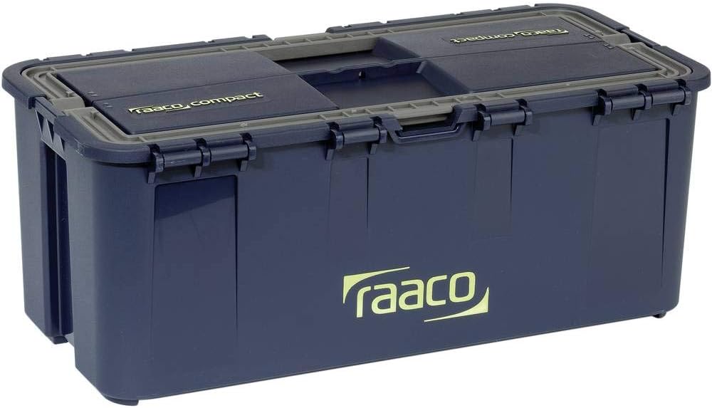 RAACO 136563 Werkzeugkoffer Compact 15, dunkelblau (B x H x T) 426 x 170 x 215 mm
