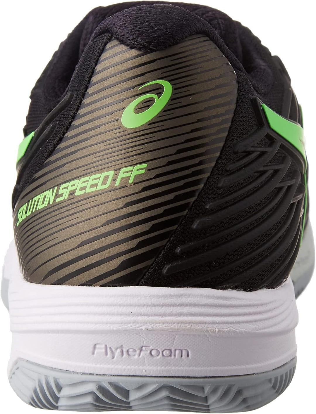 ASICS Solution Speed FF 2 Clay Tennisschuh für Schnelle Plätze für Männer Schwarz Hellblau 39 EU Sch