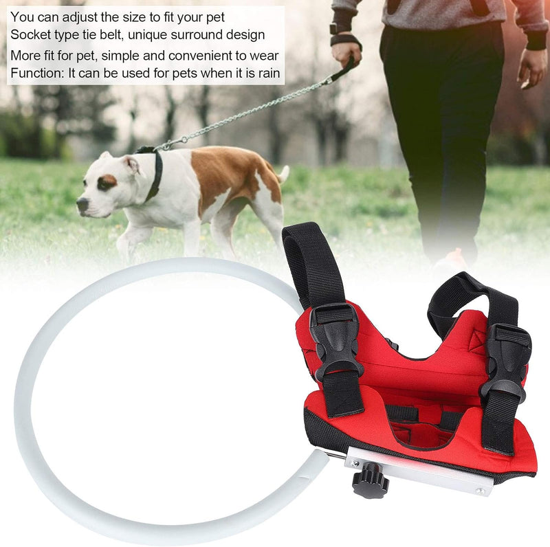 Zerodis Blind Pet Anti-Kollisionsring, Pet Anti-Kollisionsring Verstellbarer Pet Safe Halo-Gurt für