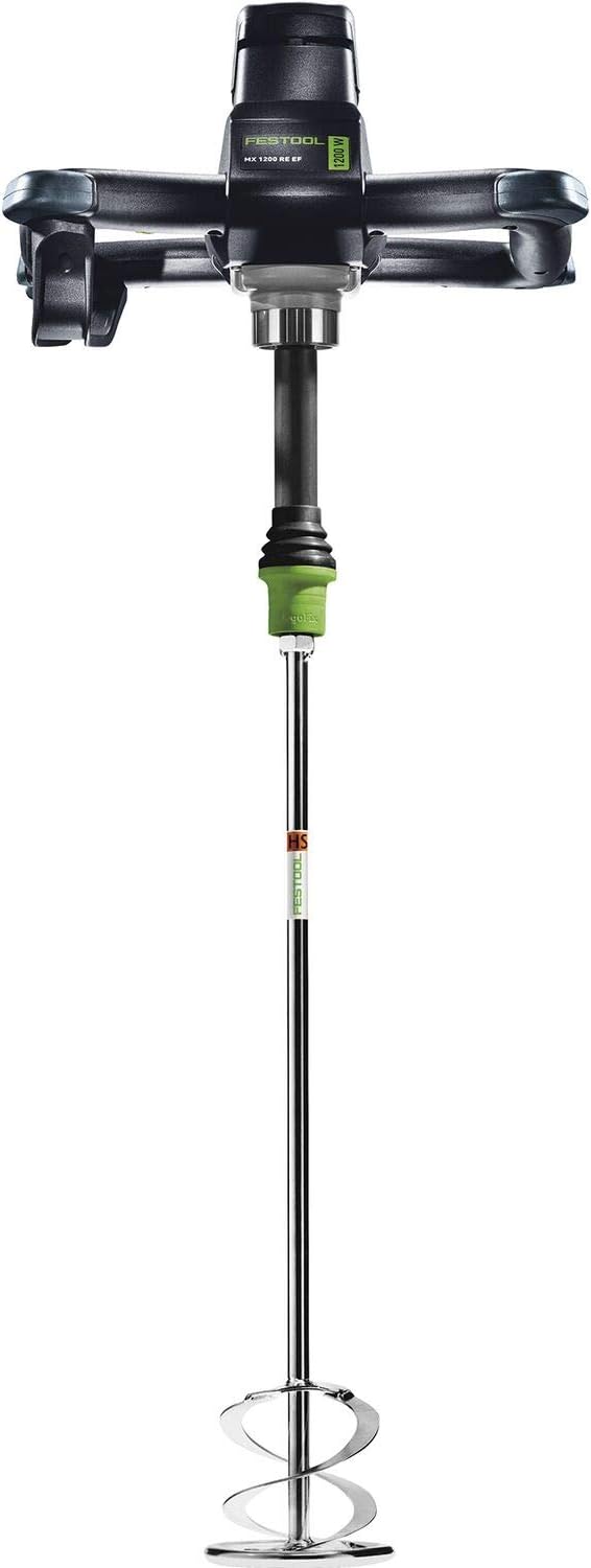 Festool Rührwerk MX 1200 RE EF HS3R (mit Wendelrührer, Adapter, Doppelmaulschlüssel, Absaugung)
