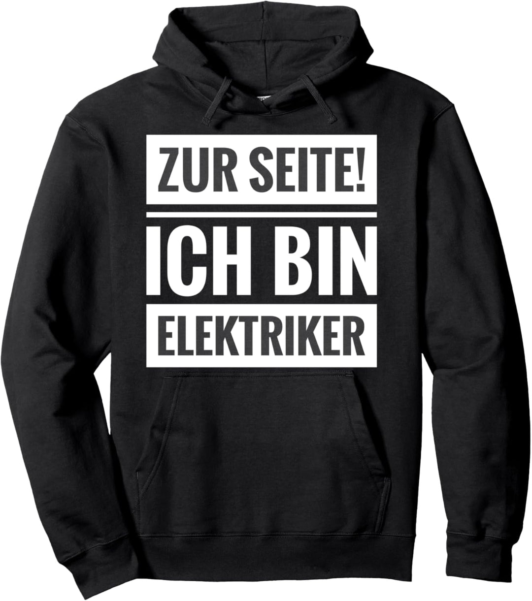 Elektriker Elektroinstallateur Baustelle Strom Geschenk Pullover Hoodie