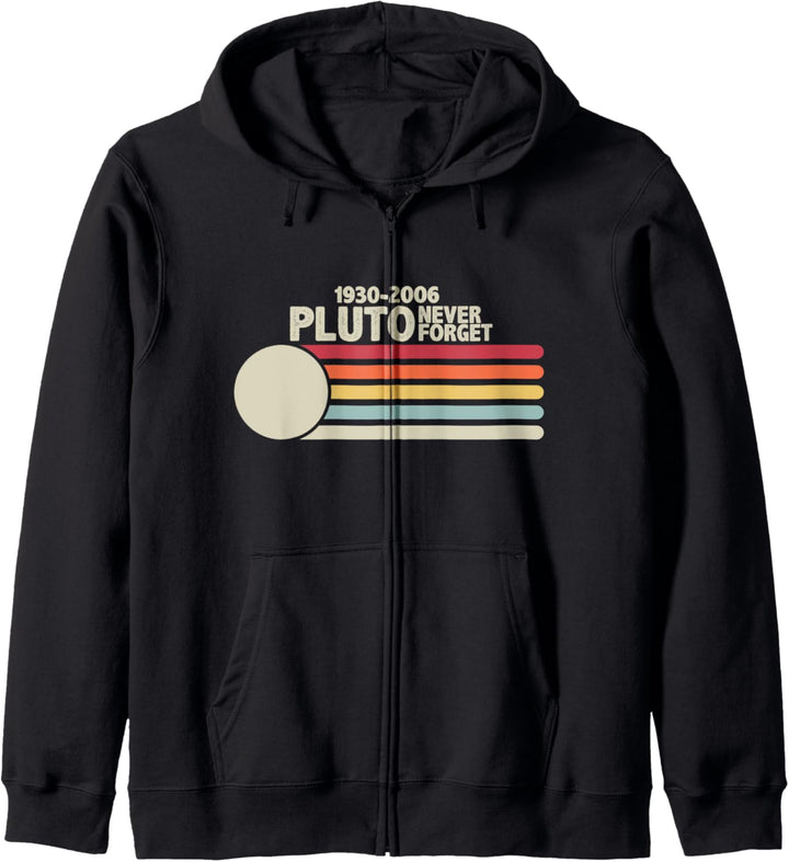 PLUTO NIEMALS VERGESSEN Retro-Stil Lustiger Raum Kapuzenjacke