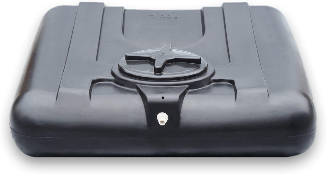 Gartendusche, Solardusche, Wassertank für die Gartendusche, Wassertank PE 100L inkl. Füllventil &