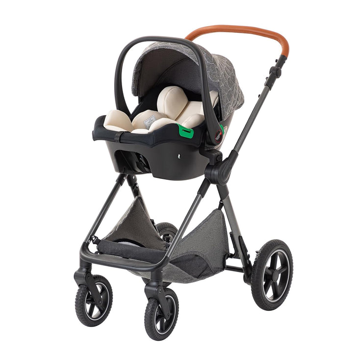 kinderwagen 3 in 1 Kombikinderwagen für Neugeborene robustes leichtes Aluminiumgestell geeignet bis