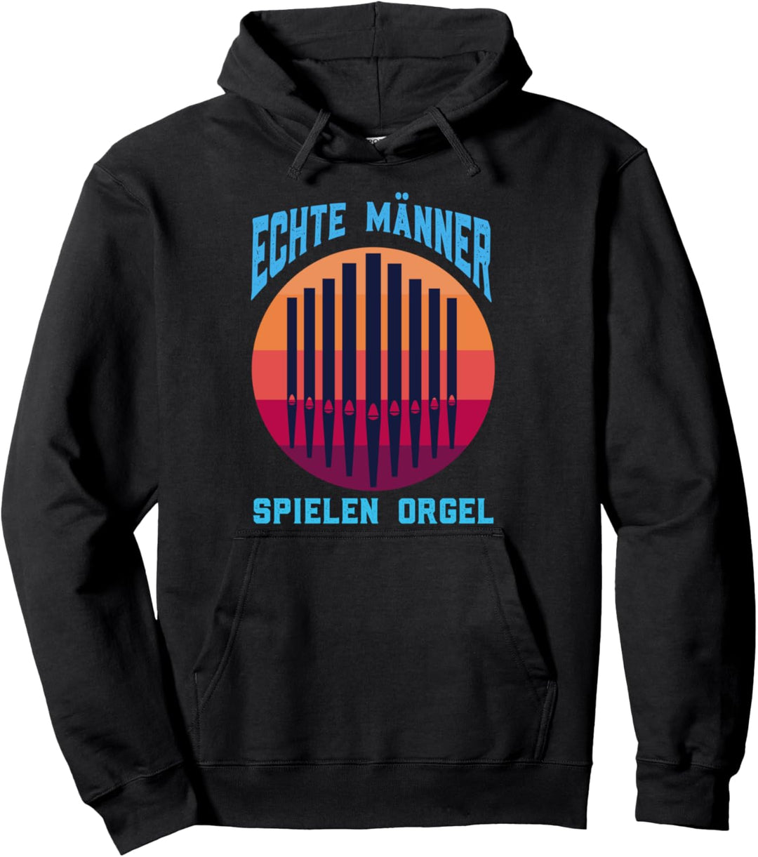 Orgel Organist Kirchen Musik Geschenk Spruch Weihnachten Pullover Hoodie