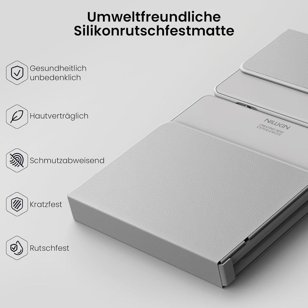 Nillkin Faltbare Reise-Tastatur mit Touchpad und Zahlenblock, drahtlose Bluetooth-Portabel-Falt-Tast