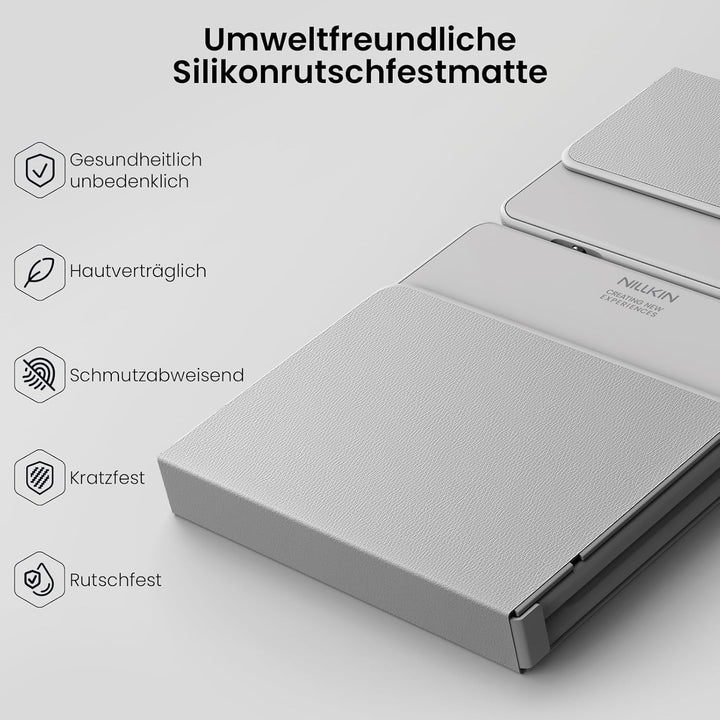 Nillkin Faltbare Reise-Tastatur mit Touchpad und Zahlenblock, drahtlose Bluetooth-Portabel-Falt-Tast