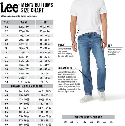 Lee Herren Performance Series Extreme Comfort Straight Fit Pantperformance Hose mit gerader Passform