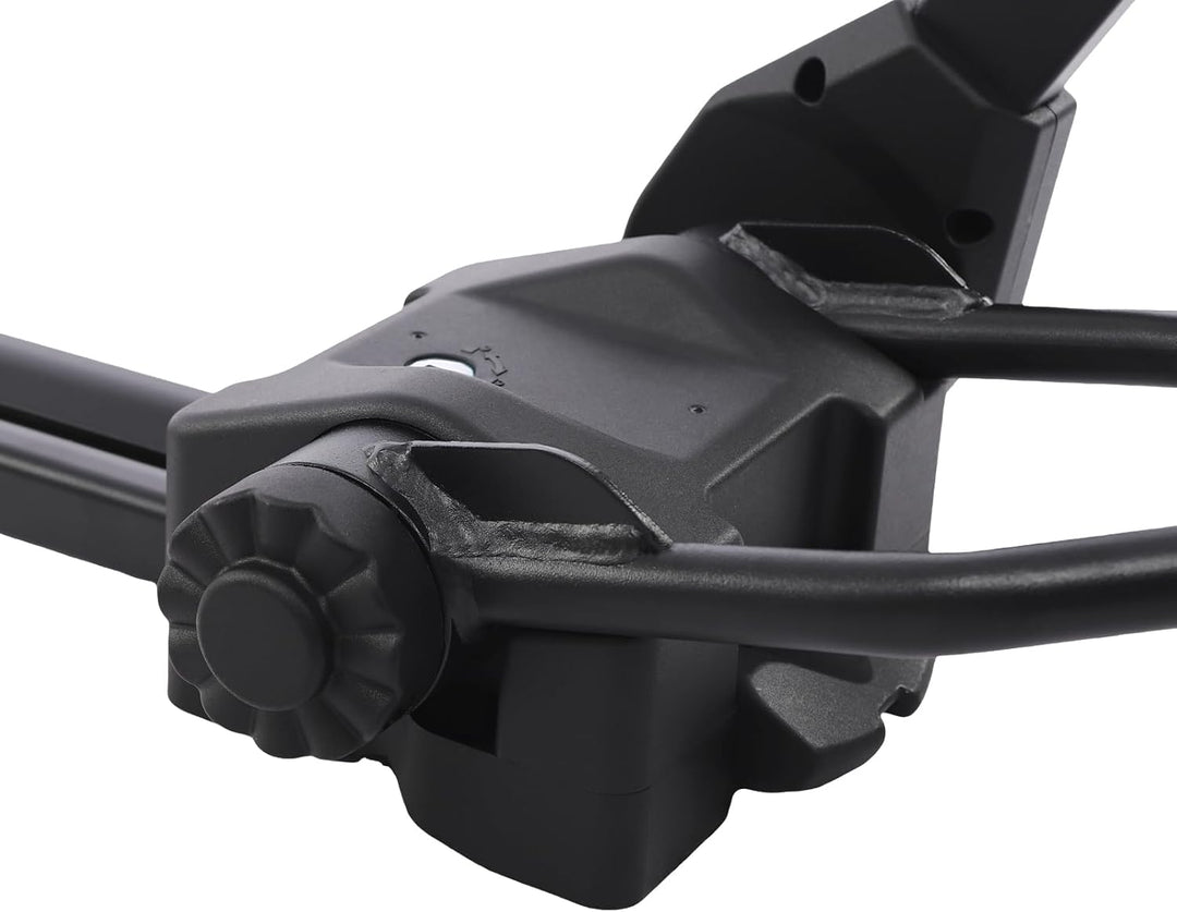 Fahrradträger Autodach 1 Bike Universal Dachmontage Doppelte Diebstahlsicherung 4 Punkt Fixierung Hö