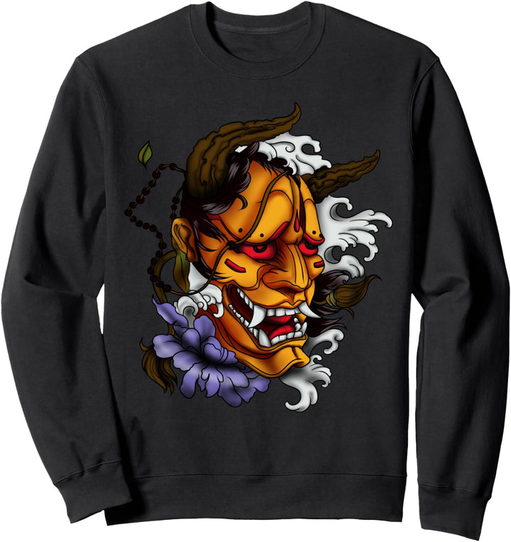 Oni Dämon Japanischer Teufel Sweatshirt