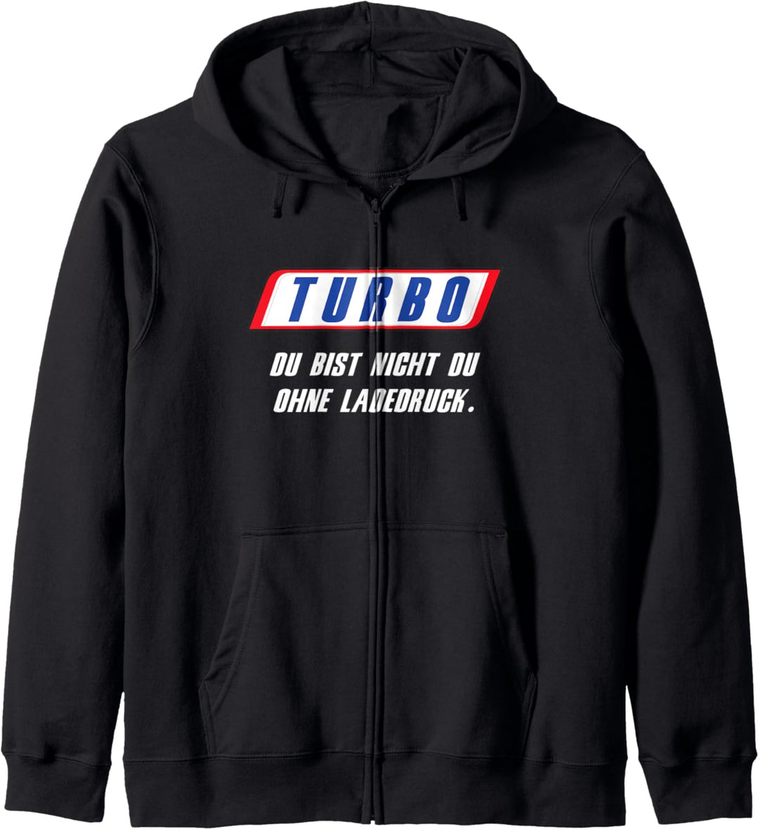 Turbo - Herren Tuner Motorsport Auto Fan T-Shirt Spruch Kapuzenjacke