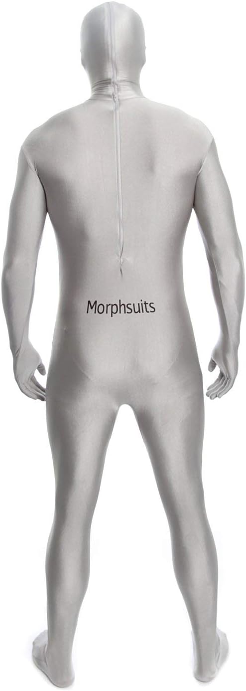 Morphsuits MSSI2 Farbe Costume Body Suit, Silber, XXL Silber XXL, Silber XXL
