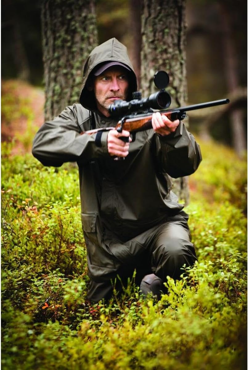 Deerhunter Hurricane Regen Jacke L Grün, L Grün