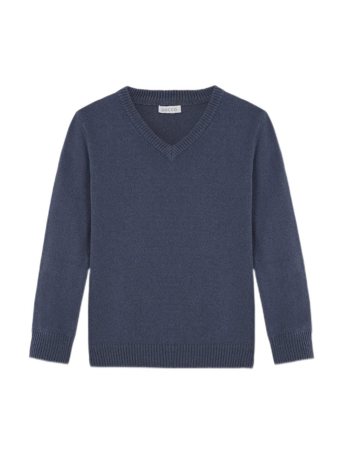 Gocco Jungen Jersey Pico Pullover 5 Jahre Blau, 5 Jahre Blau