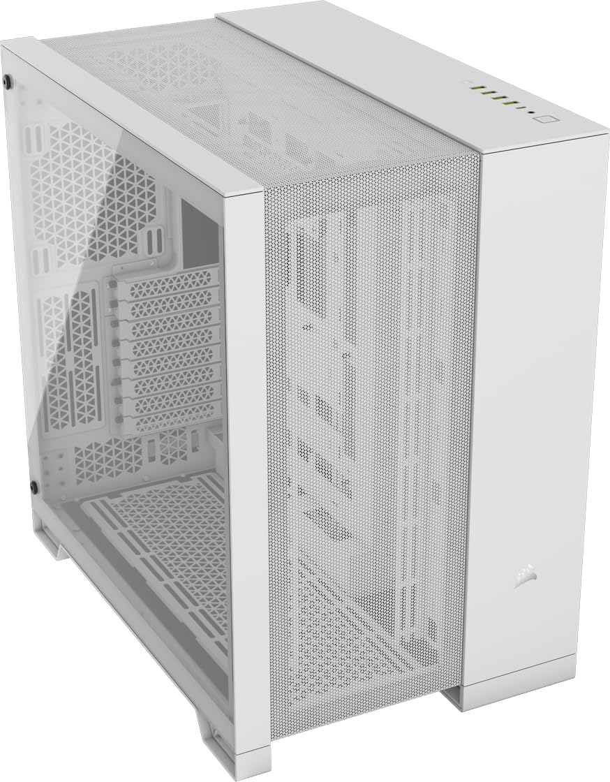 CORSAIR 6500D Airflow Mid-Tower ATX PC-Gehäuse - Ohne Lüfter - Zweikammer-Design - Grosse Kühlungsfl