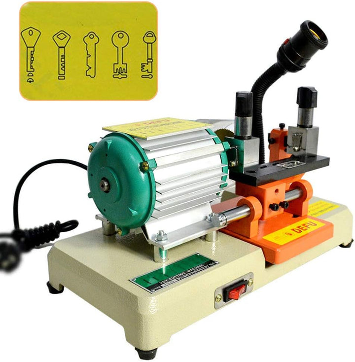 Schlüsselfräsmaschine aus Gusseisen Schlüssel nachmachen Schlüssel kopieren 120 W 180° drehbarer Stä
