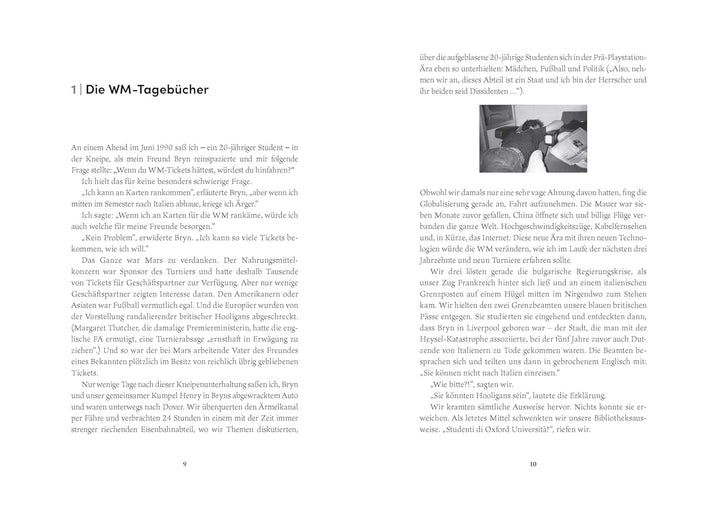 Die grösste aller Partys: Die WM-Tagebücher von Simon Kuper. Oder: Warum ich wegen der Fussball-WM m