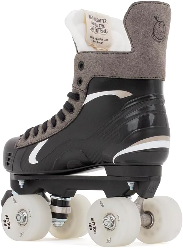 Rio Roller Flow Hockey-Skates, perfekt zum Cruisen oder Jammen, hergestellt aus recycelten Materiali
