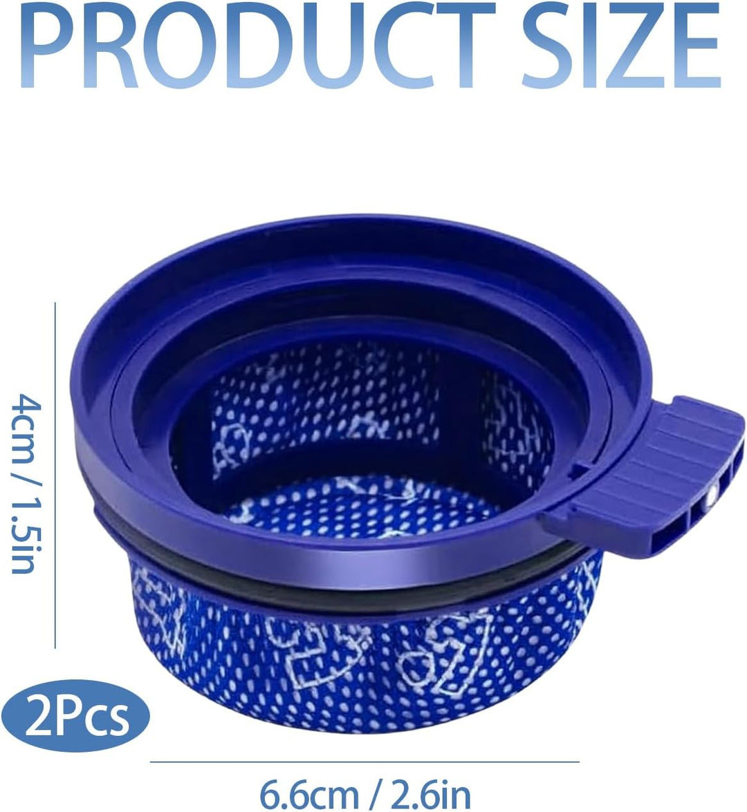 4 Stück Staubsaugerfilter, Waschbarer Mikrofilter, Staubsauger-Filterzubehör, Kompatibel mit Samsung