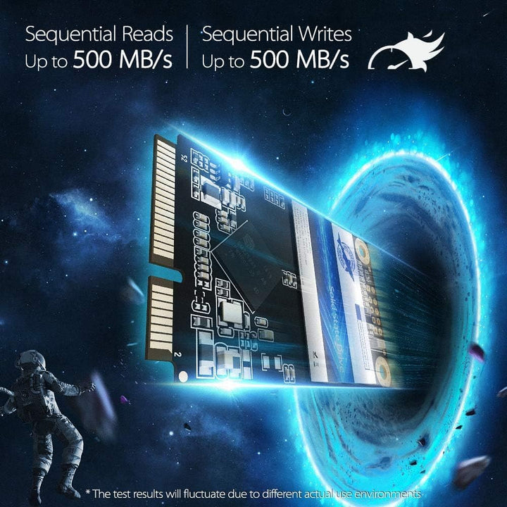 Dogfish SSD MSATA 2TB Integrierte Solid-State-Festplatte Hochleistungs-Festplatte Für Desktop-Laptop