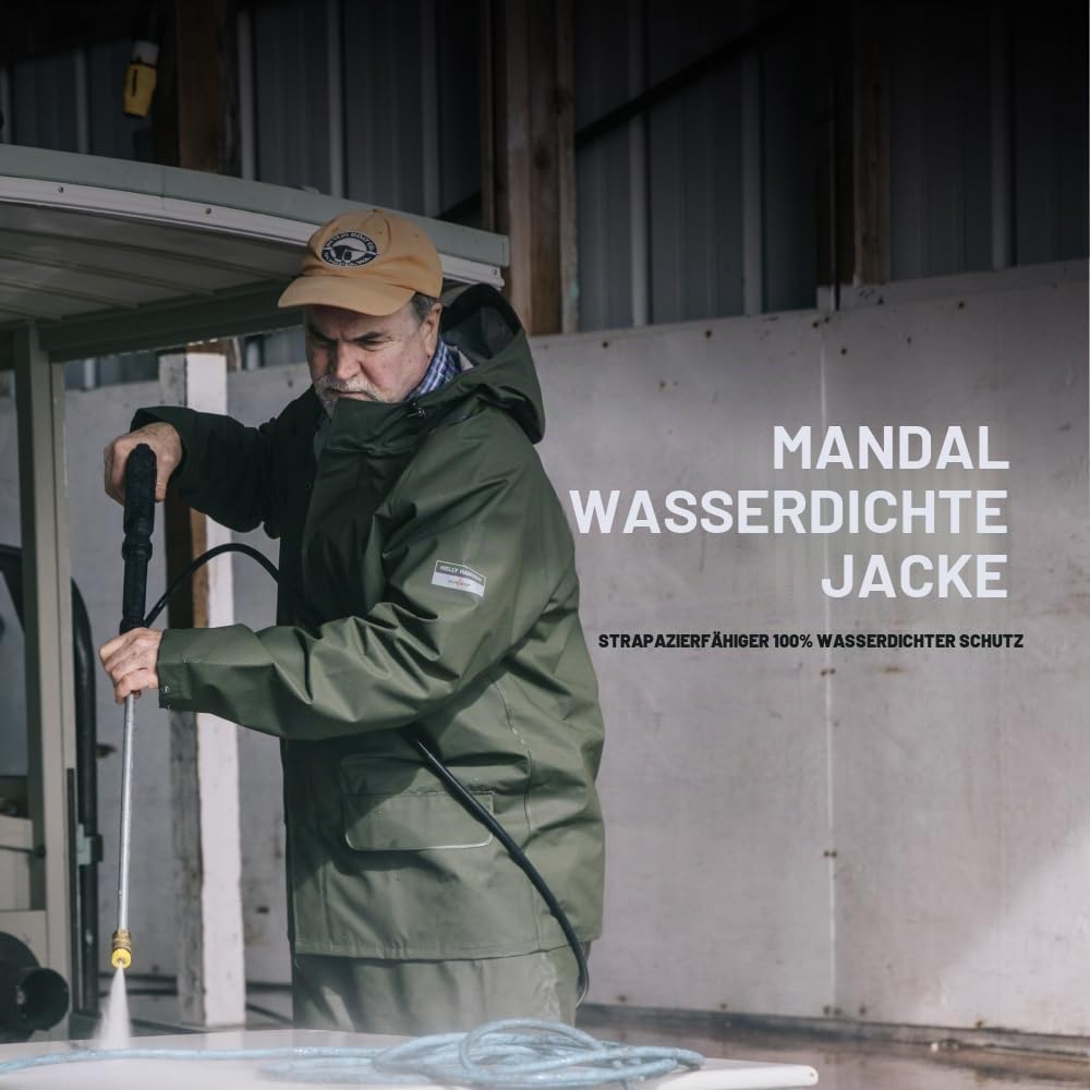 Helly Hansen Workwear Herren Mandal Wasserdichte Jacke S Dunkelorange, S Dunkelorange