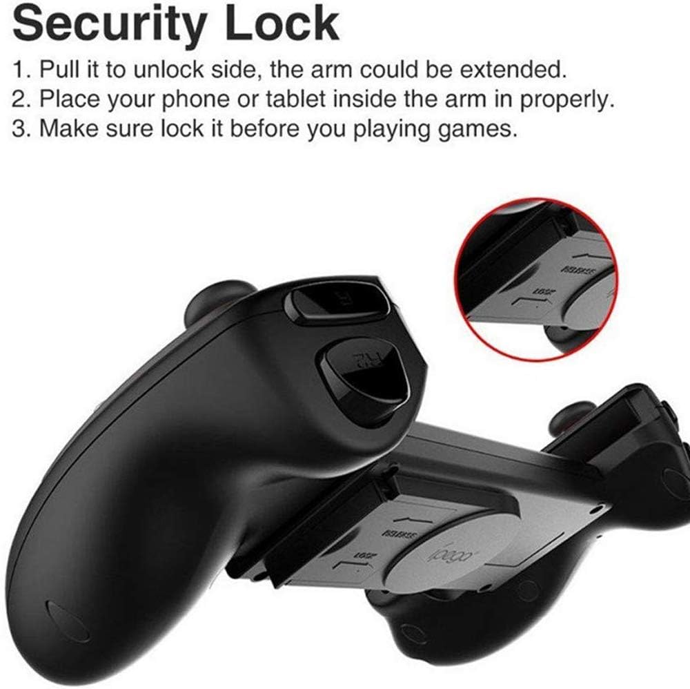 Wireless Game Controller für Tablets/Android, Megadream Mobile Bluetooth Gamepad Joystick mit 13–25