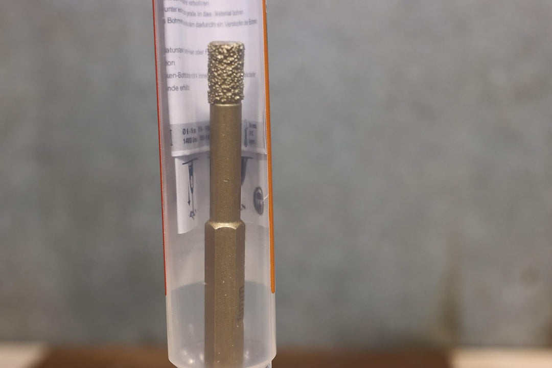 Fischer FC 10K HS-DI Profi Diamantfräser für Fliesen, Glas und Steingut, 551348, grau, 10 mm diametr