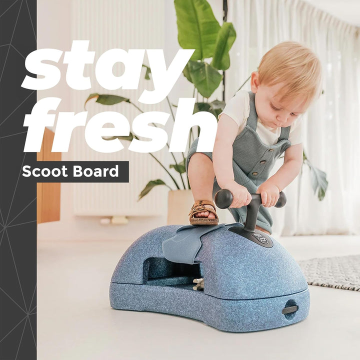 Scoot & Ride My First Rutscher aus recyclebarem EPP-Material/PVC frei/BPA frei, Farbe: Steel, 96595,