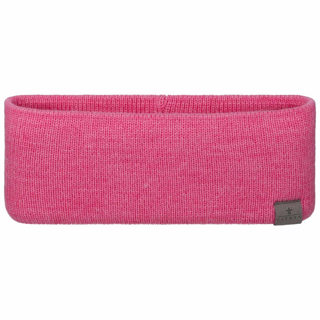 LIERYS Mono Stirnband Damen/Herren 8 cm breit - Made in Germany - dreilagiges Strickband gefüttert m
