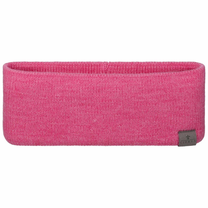 LIERYS Mono Stirnband Damen/Herren 8 cm breit - Made in Germany - dreilagiges Strickband gefüttert m