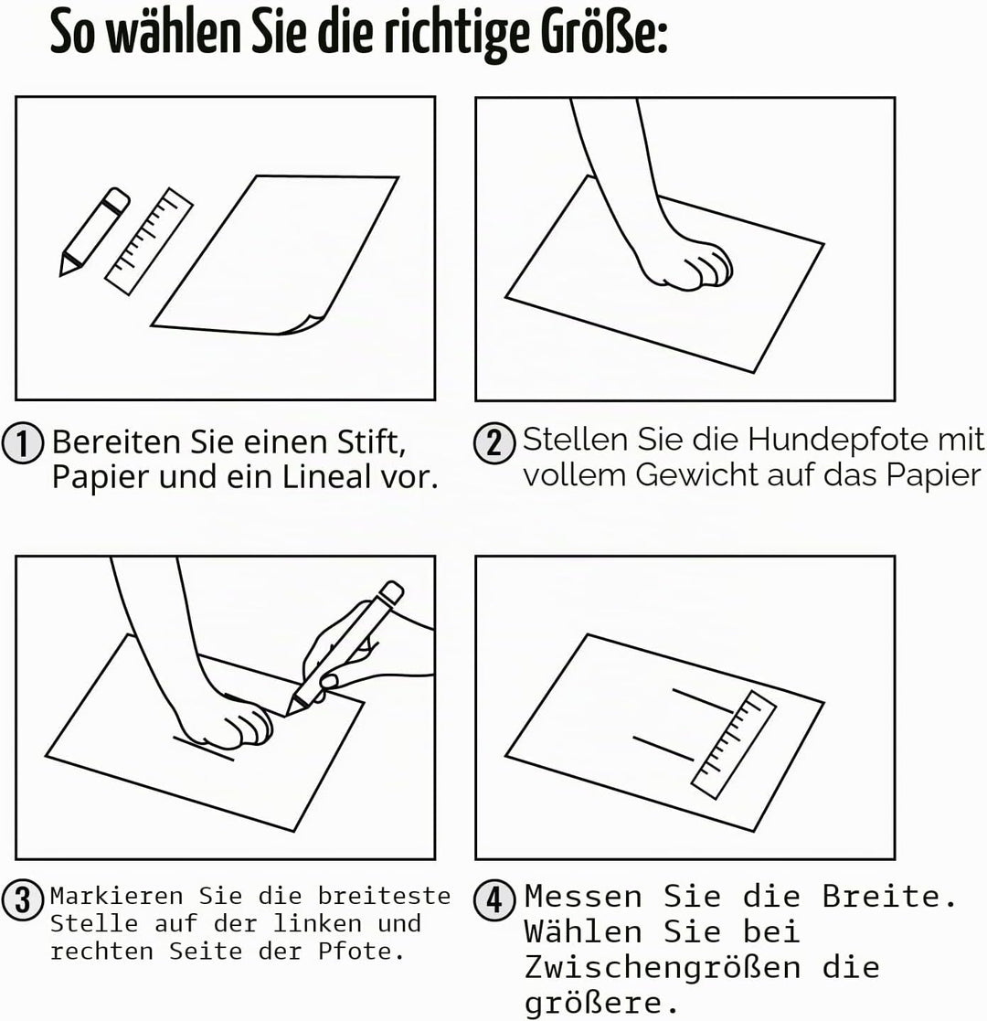 Truelove Hundeschuhe, wasserdicht, Pfotenschutz, Haustierschuhe mit reflektierenden Riemen, für klei