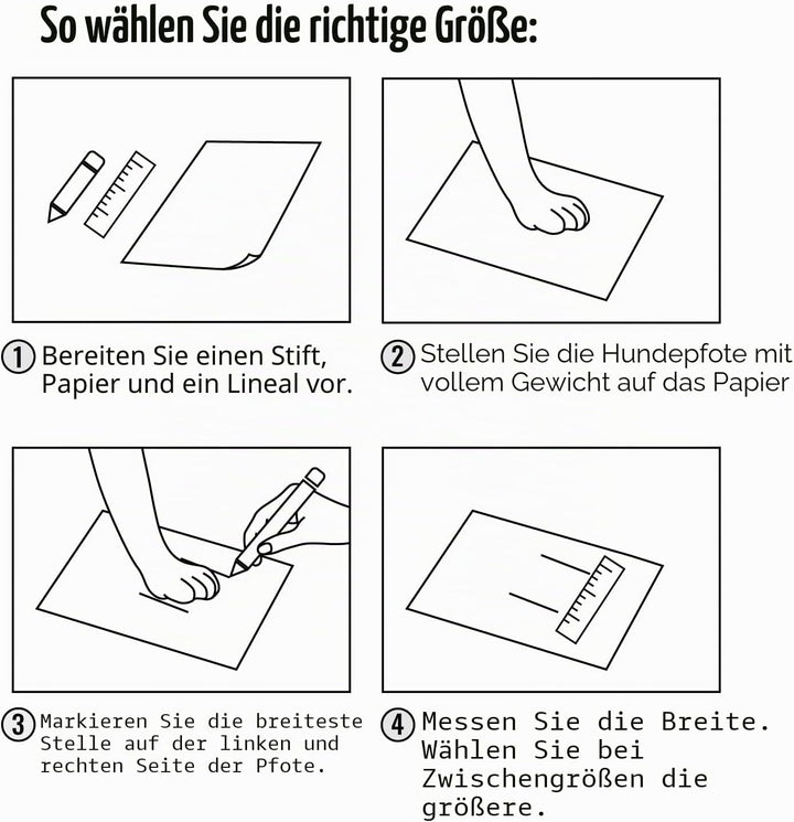 Truelove Hundeschuhe, wasserdicht, Pfotenschutz, Haustierschuhe mit reflektierenden Riemen, für klei