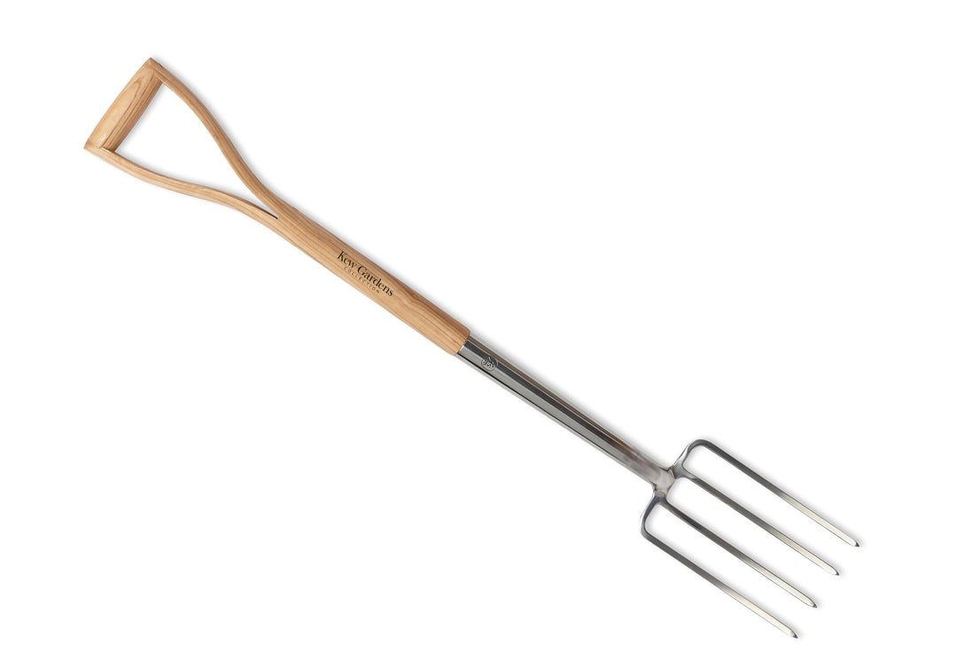 Spear & Jackson 1561KEW Kew Gardens Kollektion Neverbend Edelstahl-Spatengabel Grenzgabelung, Grenzg
