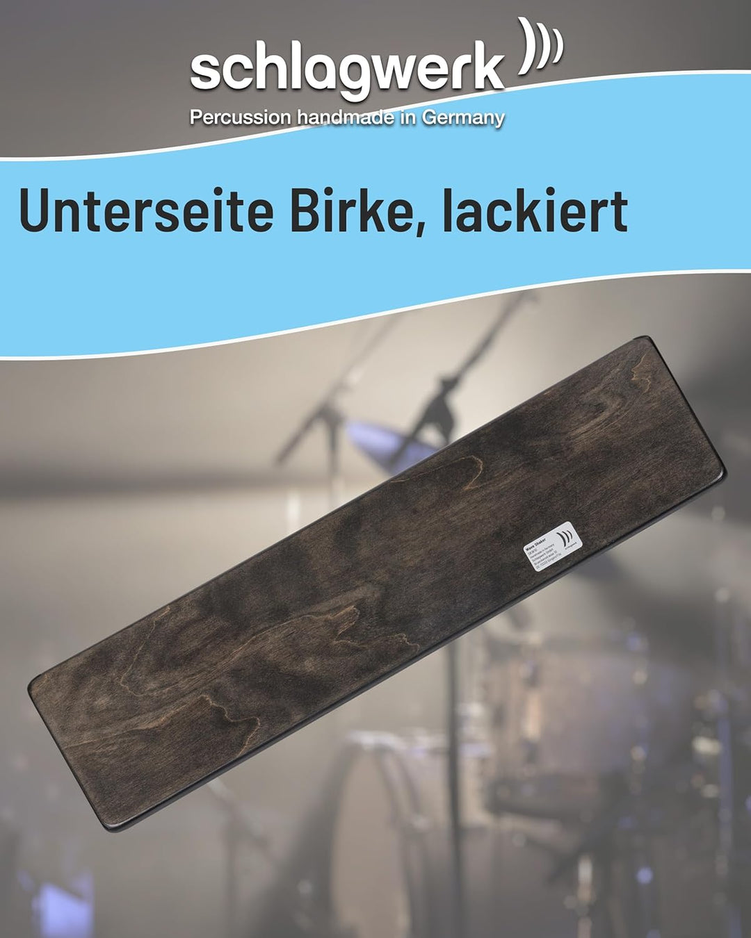 Schlagwerk SKW10 Wave Shaker - Einzigartiger Rhythmus Shaker mit Welleneffekt und Brandungseffekt -