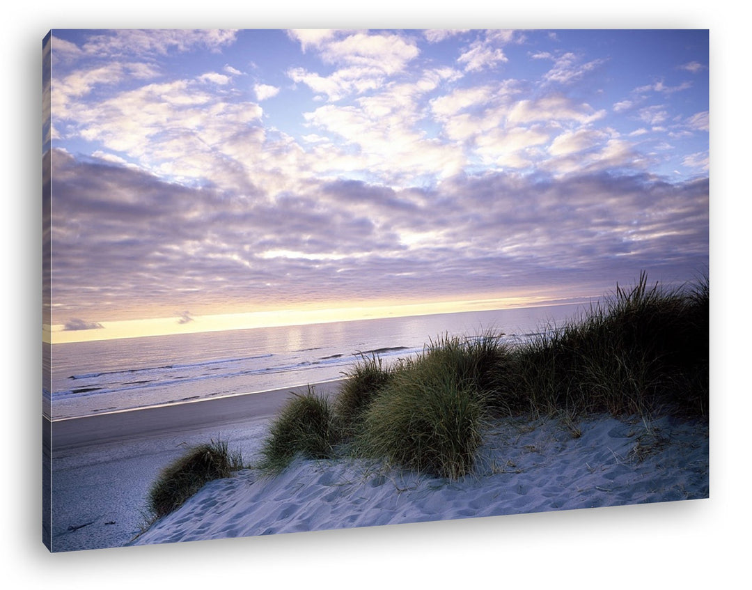 deyoli grandioser Strand Format: 100x70 als Leinwandbild, Motiv fertig gerahmt auf Echtholzrahmen, H