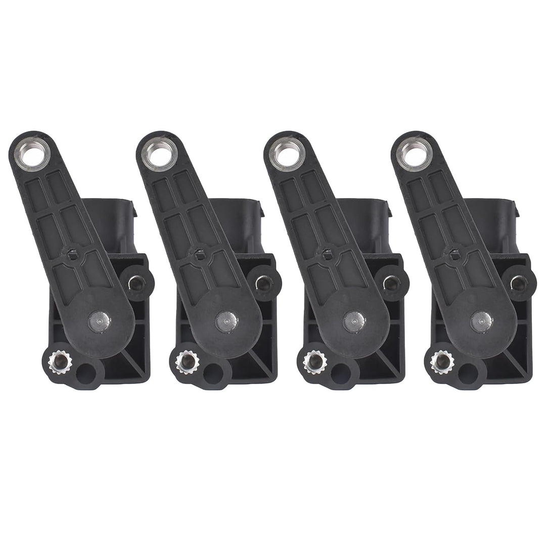 Woosphy 4x Höhensensor Xenonlicht Niveau Sensor Ersatz für A/B/C/E/M/S-Klasse CLC/CLK/CLS/SLK W210 R
