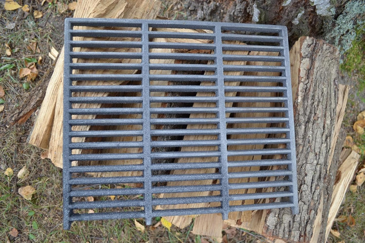 SEZAM 35 x 30,5 cm Gussrost Ofenrost Ascherost Gussrost verschiedene Durchmesser, Kaminrost passend