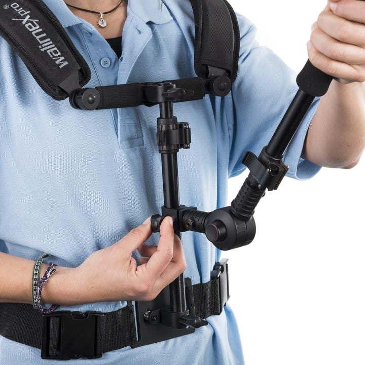 Walimex Pro Video Schulterstativ für Kamera & Camcorder - Ergonomisch, Anpassbar & Komfortabel - Ide