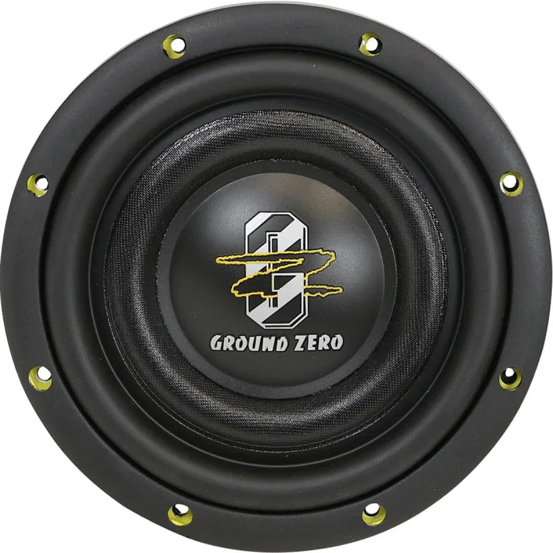 Ground Zero GZHW 8SPL-D2 Flat - 20 cm Passiv Subwoofer mit 800 Watt (RMS: 400 Watt)