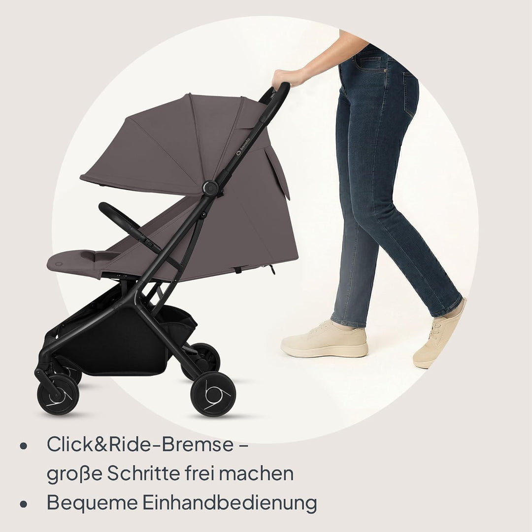 Lionelo Sia Reisebuggy ultraleicht &amp; ultrakompakt faltbar, 5,9 kg, bis 22 kg, 6 Monaten bis 4 Jahre,