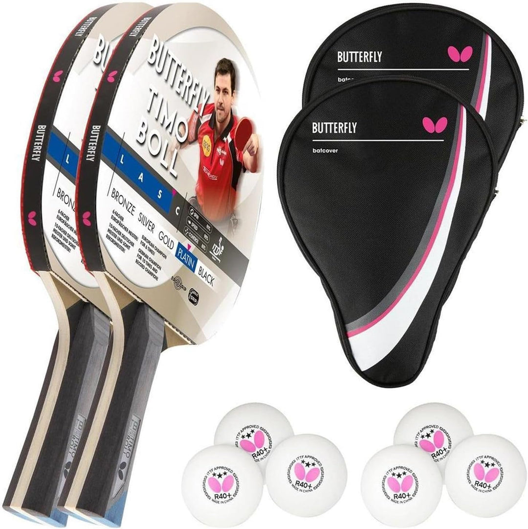 Butterfly® Timo Boll Platin Tischtennisschläger | Tischtennis Racket Bat TT Profi Wettkampfschläger